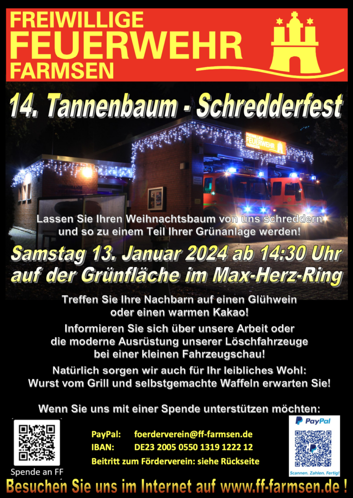 Tannenbaum Schredderfest