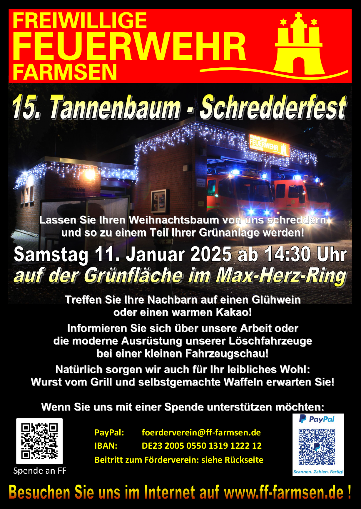 Tannenbaum Schredderfest